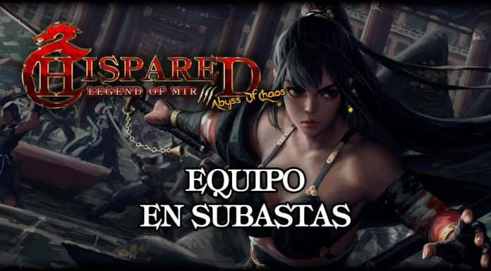 Equipo en Subastas 19/07/22 Apoyo Legend Of Mir 3 HispaRed