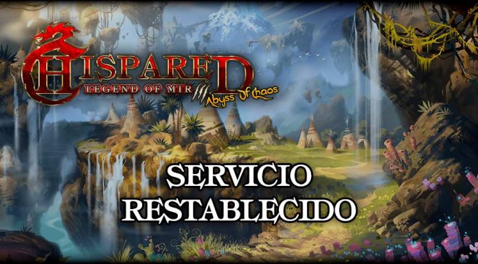 Servicio Restablecido 23/12/22 Inspección Legend Of Mir 3 HispaRed
